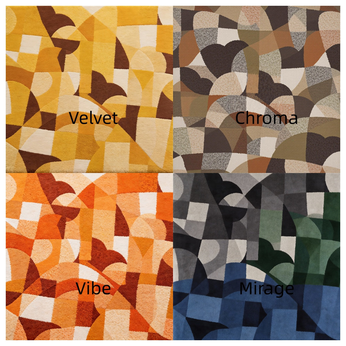 Carpet Tile-Ranch | 8mm Pile | Fire-Safe Heavy-Duty Polyester Indoor or outdoor