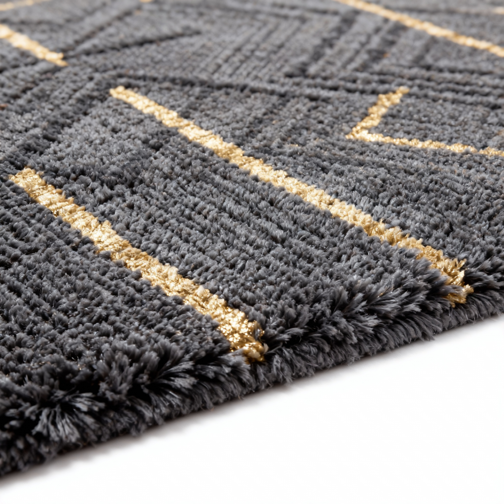 Meteor Shower Trail Pattern 50cm x 50cm Square Commercial Carpet Tile - Durable Nylon Pile, B1 Fireproof, PVC Backing, Stain Resistant