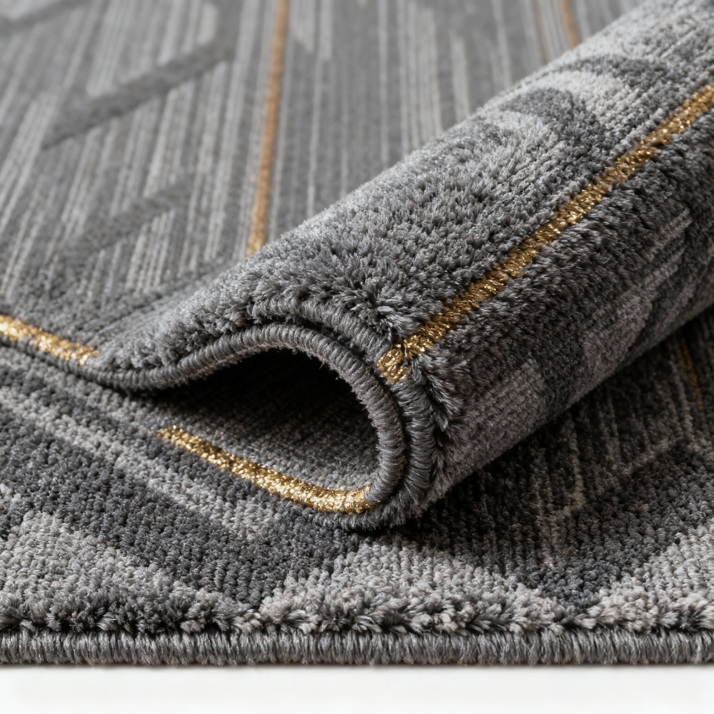 Meteor Shower Trail Pattern 50cm x 50cm Square Commercial Carpet Tile - Durable Nylon Pile, B1 Fireproof, PVC Backing, Stain Resistant