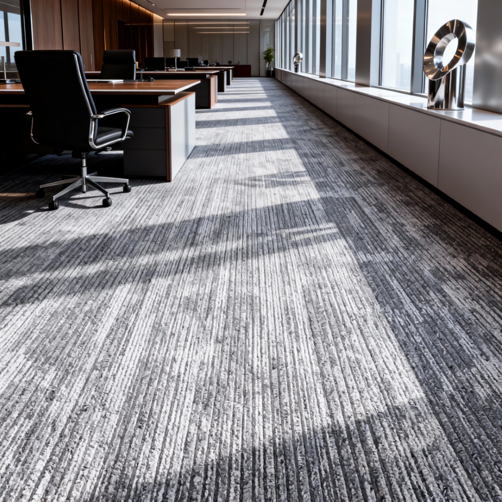 Nebula Dreams Commercial Carpet Tile - 50cm x 50cm Polyester PVC Backing B1 Fire Rated - Office, Hotel, Restaurant Flooring Solution