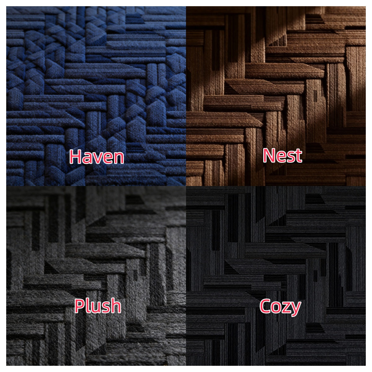 Carpet Tile-Atlas  | 8mm Pile | Fire-Safe Heavy-Duty Polyester  Indoor or outdoor