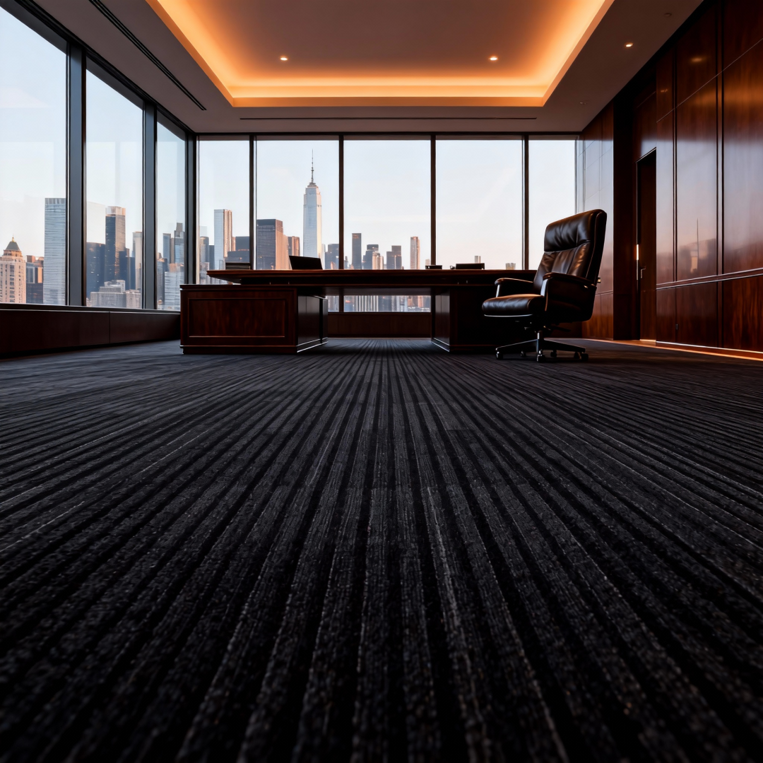 Commercial Carpet Tile - 50cm x 50cm Rectangle Polyester PVC Backing B2 Fire Rated - Office, Hotel, Restaurant Flooring - Customizable Design