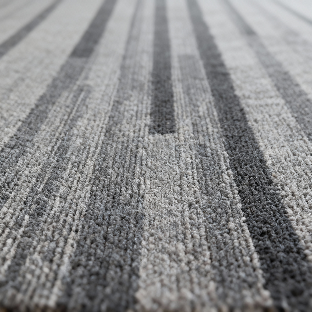 Commercial Carpet Tile Polyester PVC Backing Square Carpet | B1 Fireproof Durable Stain Resistant Office Hotel Shop Rectangle Rug Mat | Customizable