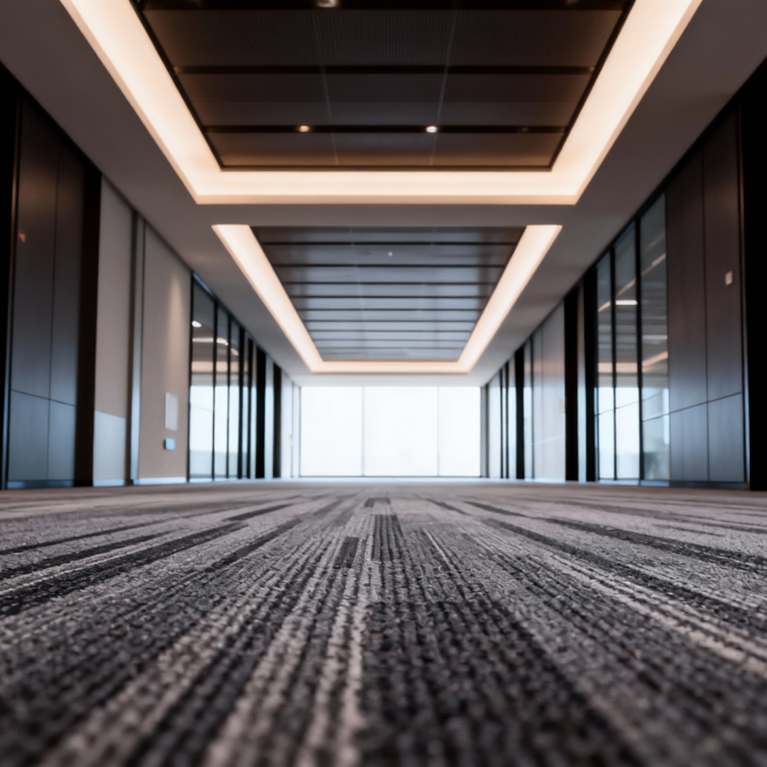 Commercial Carpet Tile Polyester PVC Backing Square Carpet | B1 Fireproof Durable Stain Resistant Office Hotel Shop Rectangle Rug Mat | Customizable