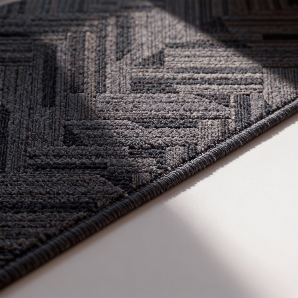 Aurea Atlas Modern PVC Carpet Flooring Tiles Long-Lasting Tufted Cut Pile for Busy Commercial and Residential Spaces for Home Prayer Areas