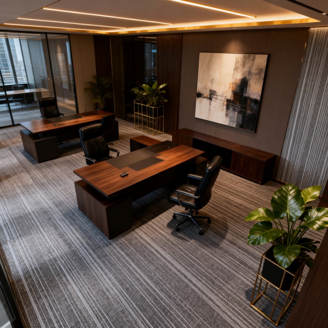 Carpet Tile-Whisper  | 3mm Pile | Fire-Safe Heavy-Duty Polypropylene Indoor or outdoor