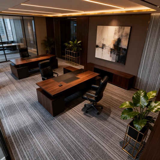 Carpet Tile-Whisper  | 3mm Pile | Fire-Safe Heavy-Duty Polypropylene Indoor or outdoor