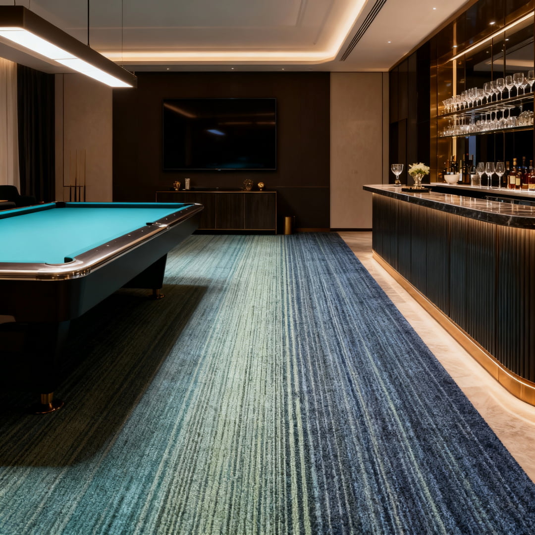 Carpet Tile-Zodiac | 3mm Pile | Fire-Safe Heavy-Duty Nylon Indoor or outdoor