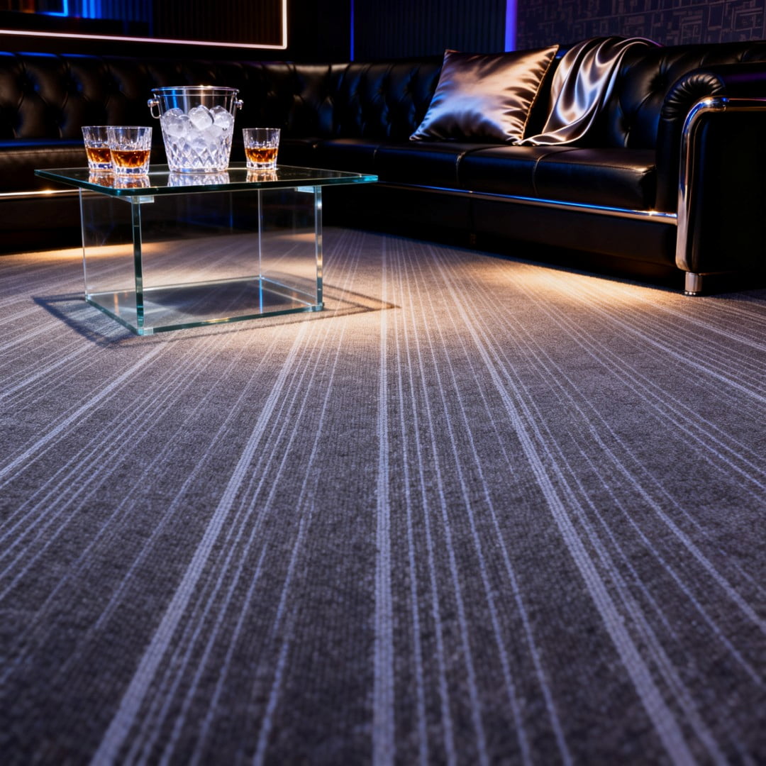 Carpet Tile-Whisper  | 3mm Pile | Fire-Safe Heavy-Duty Polypropylene Indoor or outdoor