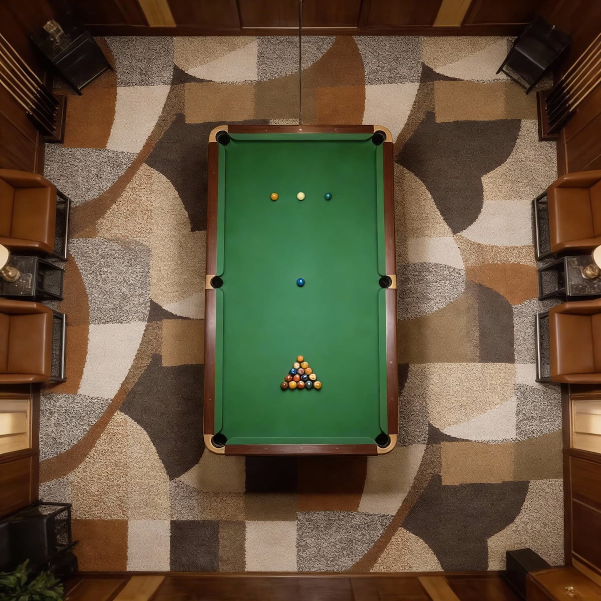 Carpet Tile-Ranch  | 8mm Pile | Fire-Safe Heavy-Duty Polyester  Indoor or outdoor