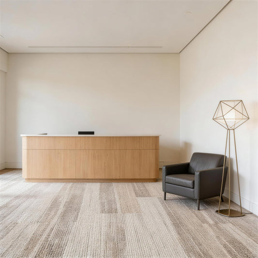 Carpet Tile-Majesty  |7mm Pile | Fire-Safe Heavy-Duty Polyester  Indoor or outdoor