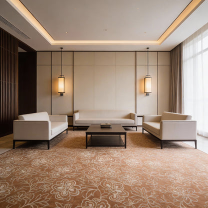 Carpet Tile-Weave  | 5mm Pile | Fire-Safe Heavy-Duty Polyester  Indoor or outdoor