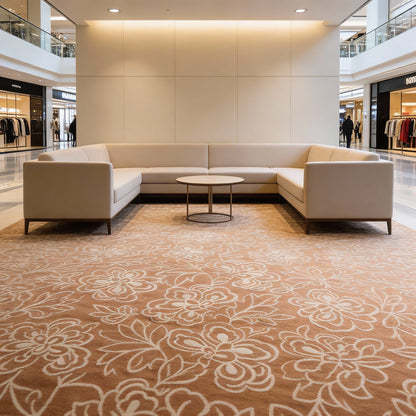 Carpet Tile-Weave  | 5mm Pile | Fire-Safe Heavy-Duty Polyester  Indoor or outdoor