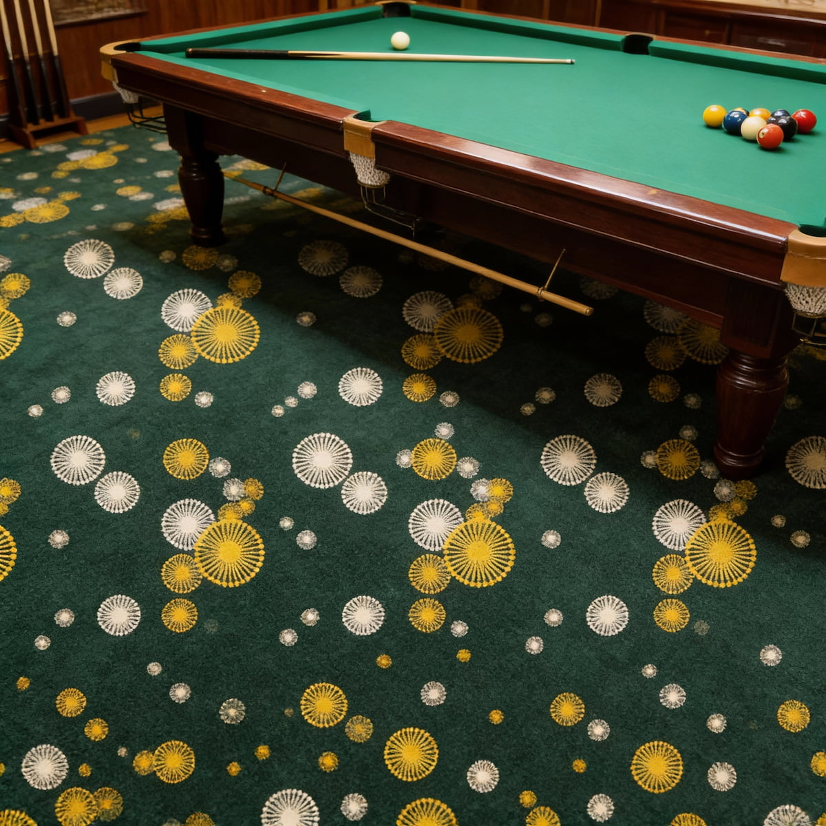 Carpet Tile-Eternal  | 6mm Pile | Fire-Safe Heavy-Duty Polyester  Indoor or outdoor