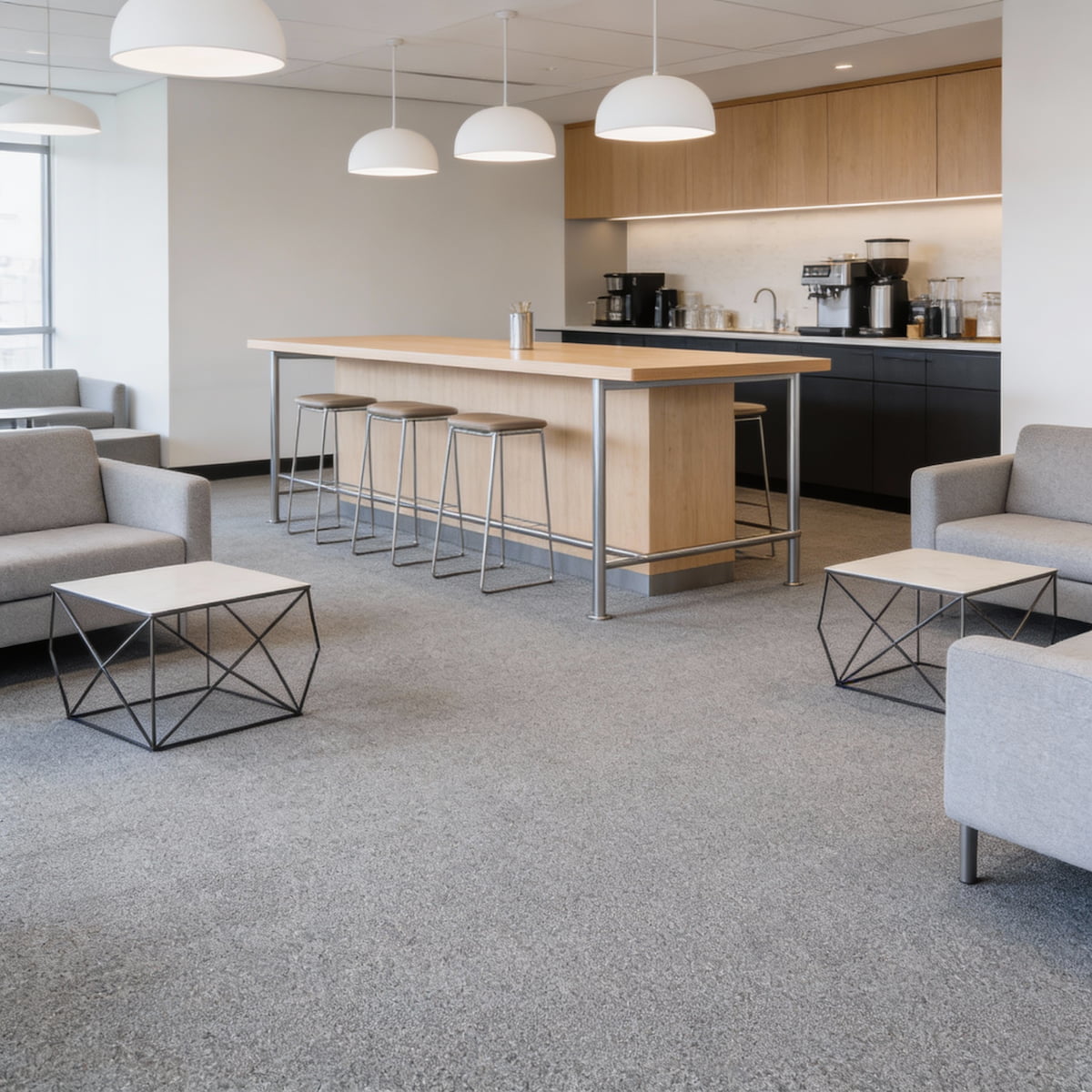 Carpet Tile-Throne  | 3mm Pile | Fire-Safe Heavy-Duty Nylon Indoor or outdoor